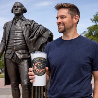 America In Motion 250 – Stainless Steel Tumbler