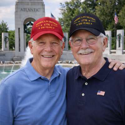 America In Motion 250 – Embroidered Hat