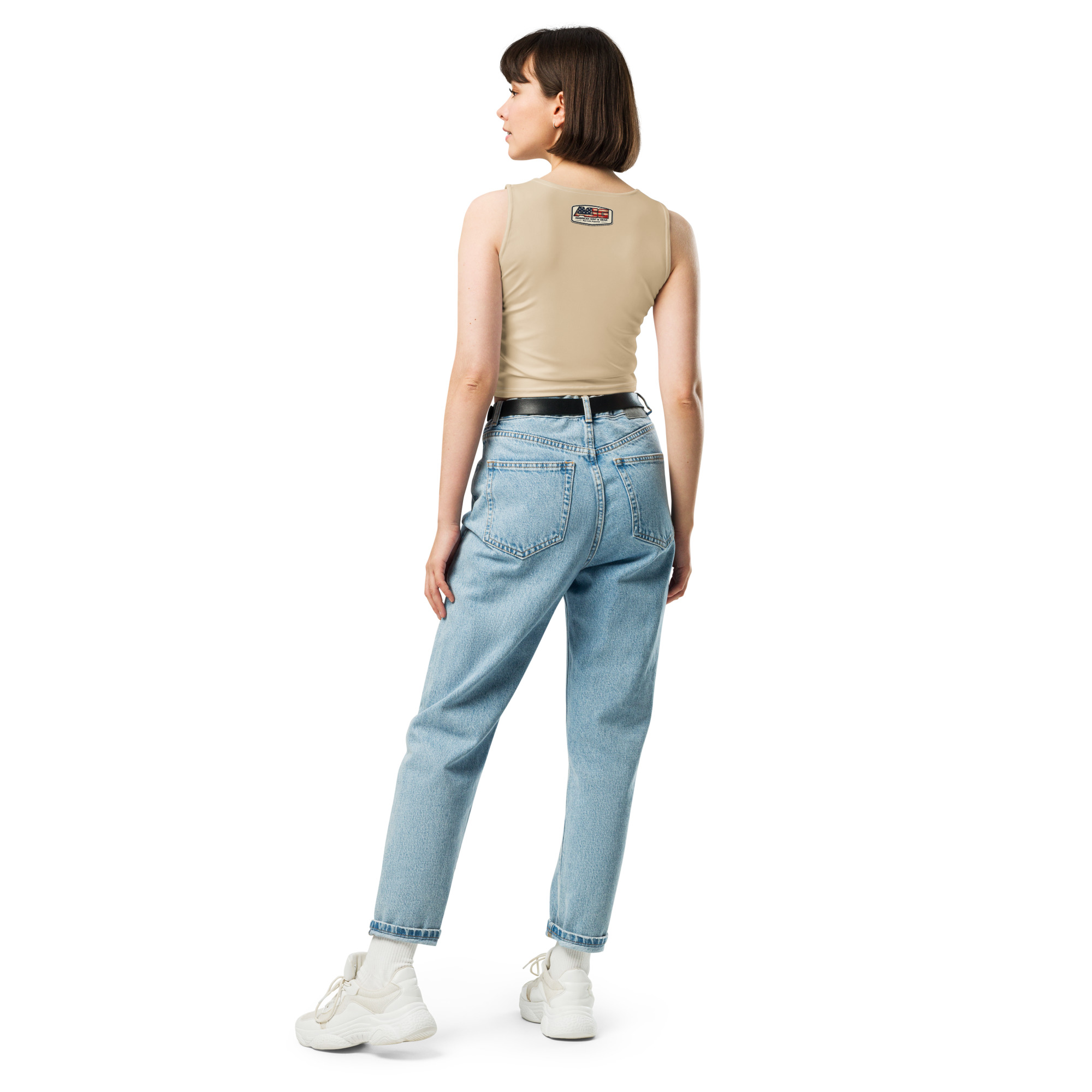 American Heritage – Where Freedom Fits Women’s Crop Top - Image 19