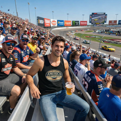 American Heritage – Where Freedom Fits – Men’s Tank Top