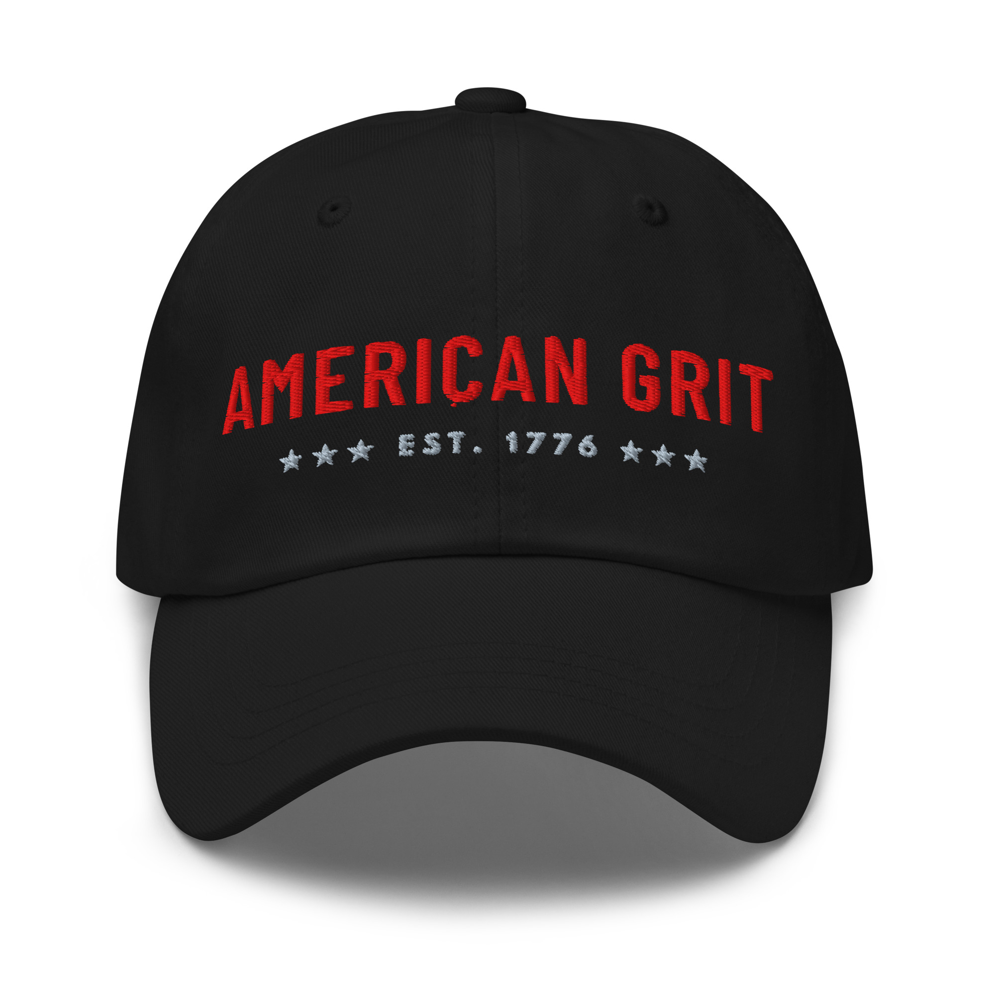 American Grit EST. 1776 Heritage Hat – Embroidered Patriotic Cap - Image 2