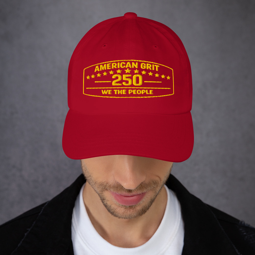 American Grit 250 Heritage Embroidered Hat – We The People Edition - Image 24
