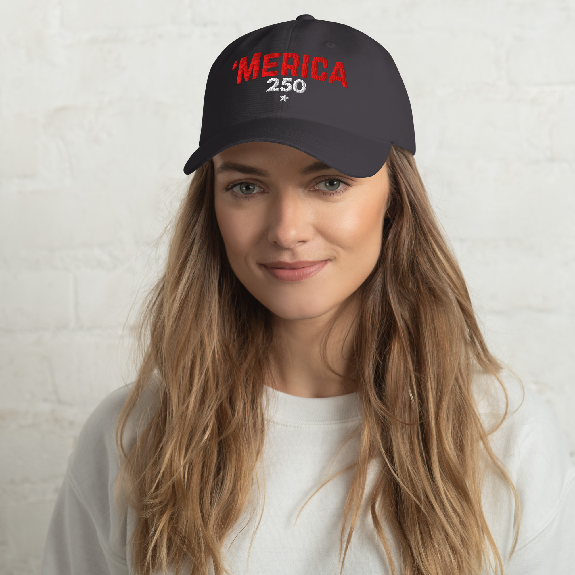 'Merica 250 Dad Hat - Embroidered - Image 70