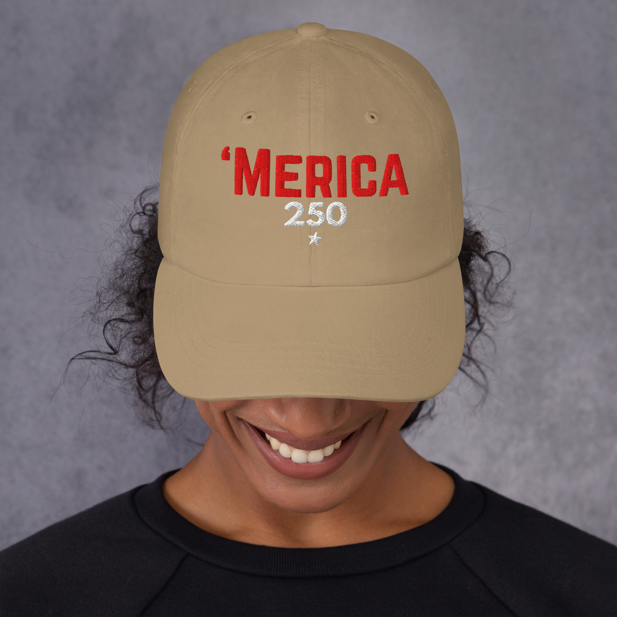 'Merica 250 Dad Hat - Embroidered - Image 56