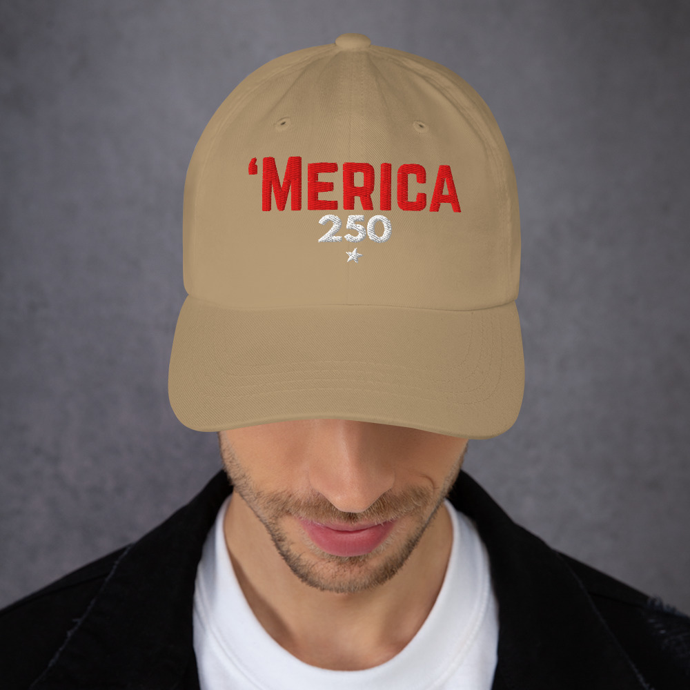'Merica 250 Dad Hat - Embroidered - Image 34