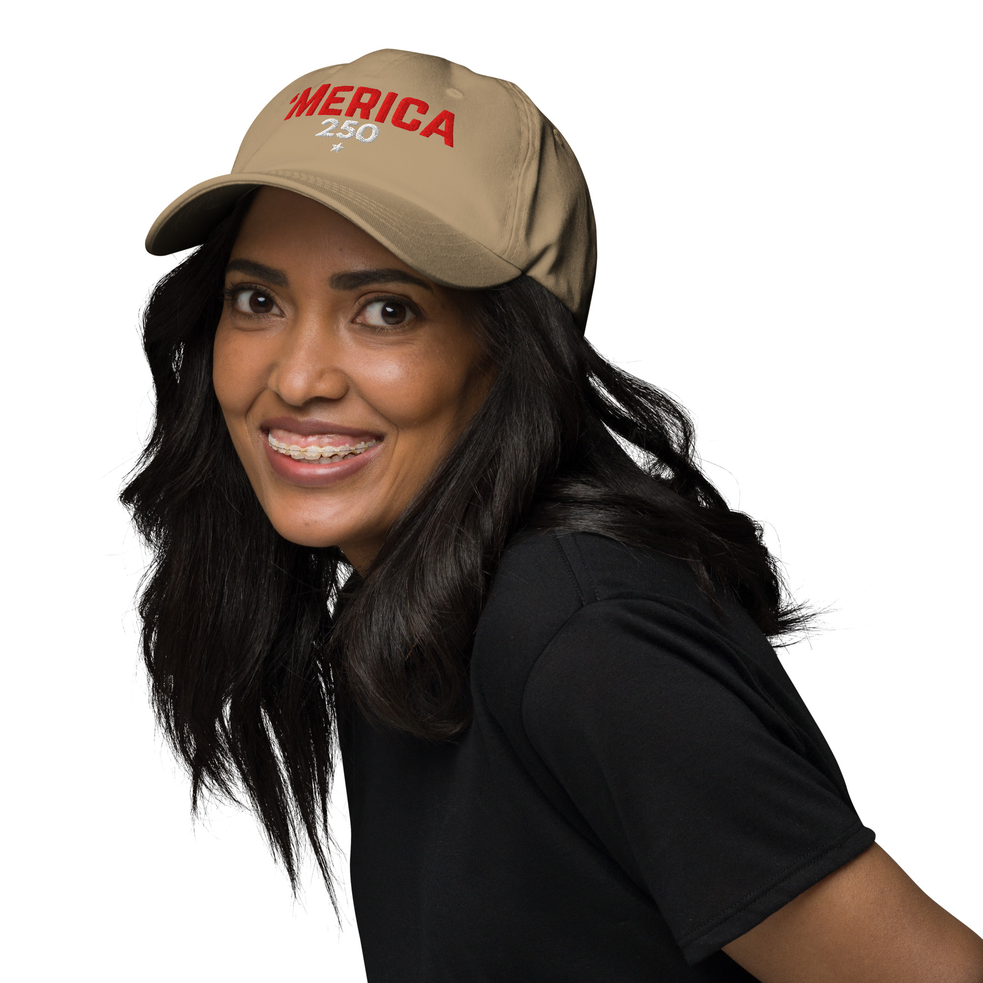 'Merica 250 Dad Hat - Embroidered - Image 62