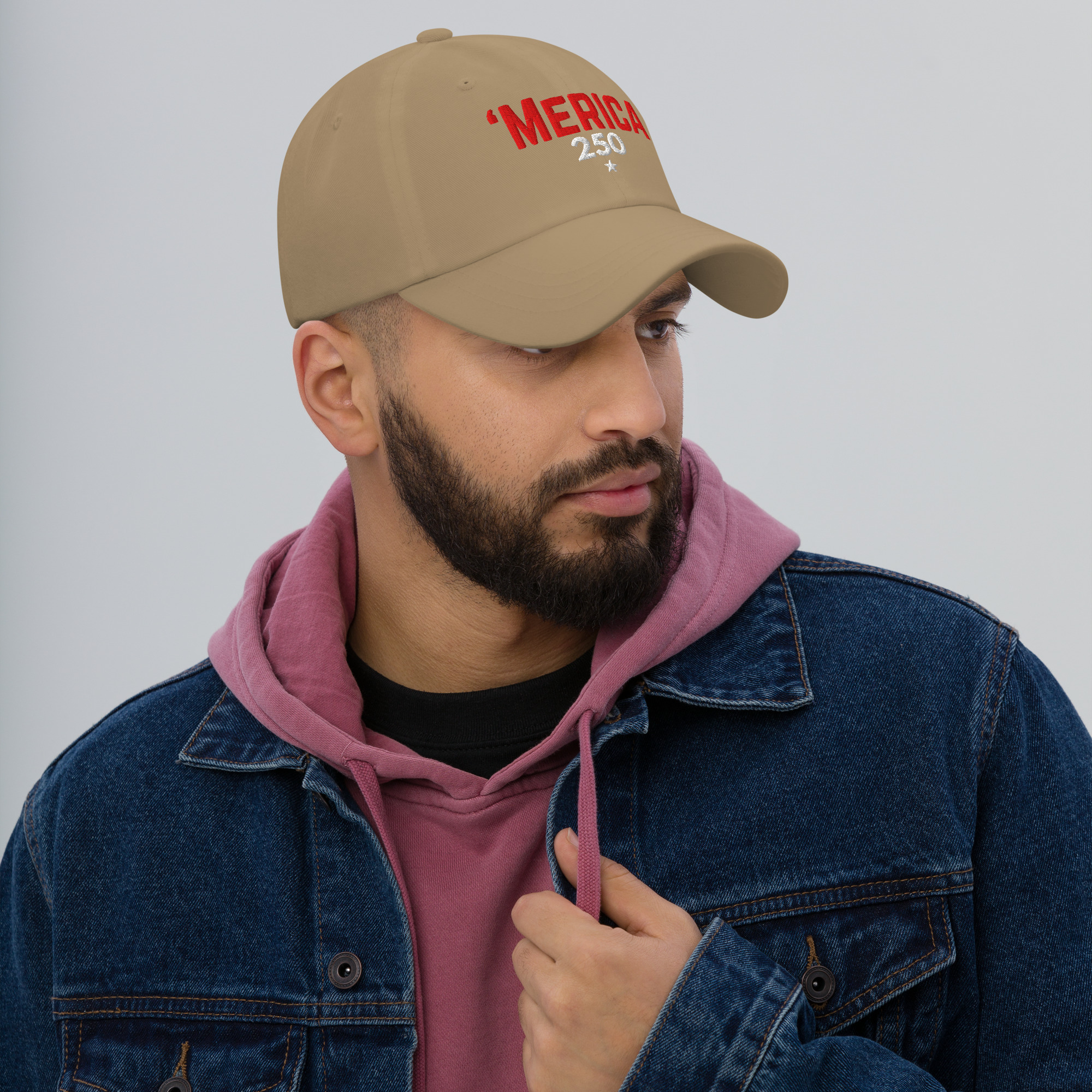 'Merica 250 Dad Hat - Embroidered - Image 85