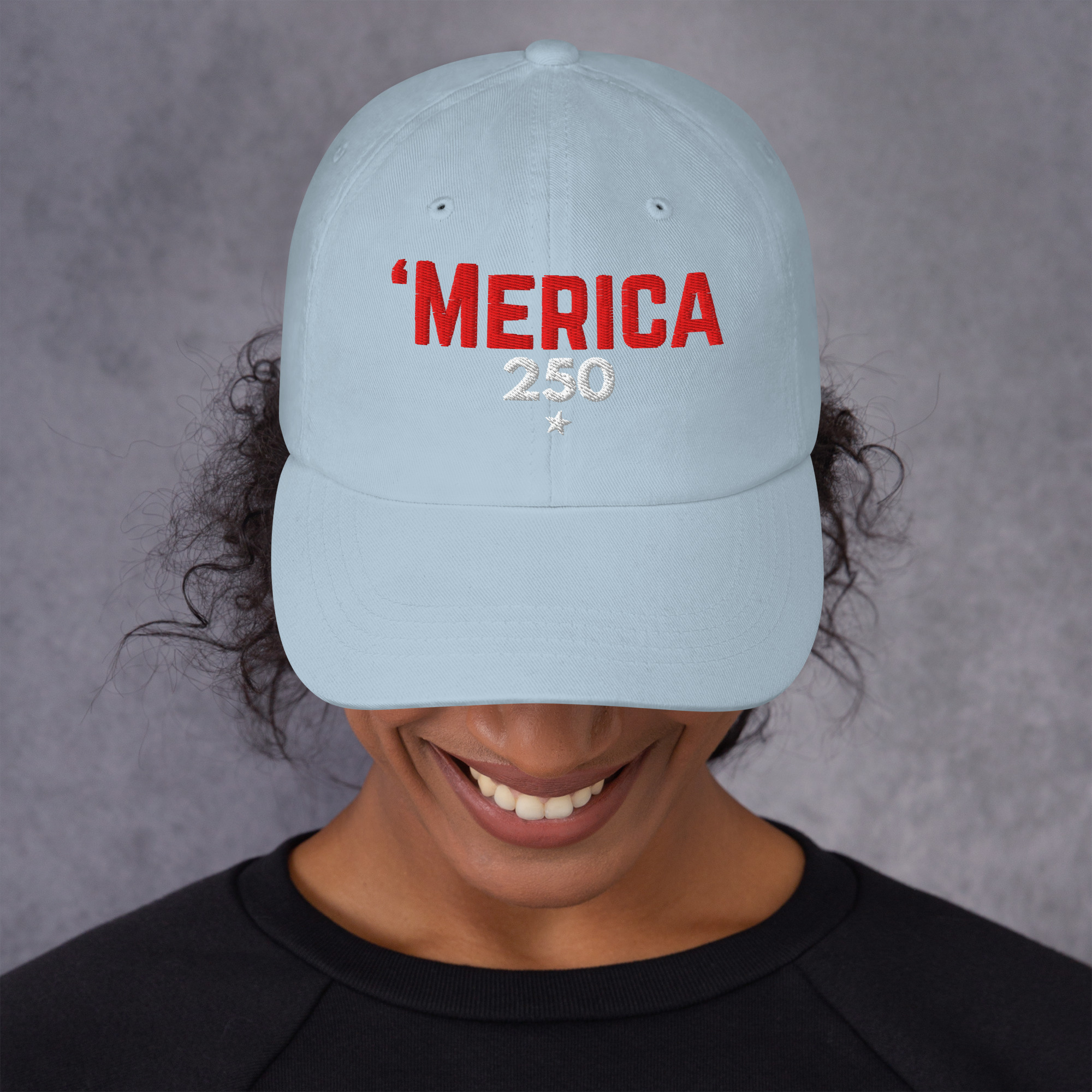 'Merica 250 Dad Hat - Embroidered - Image 54