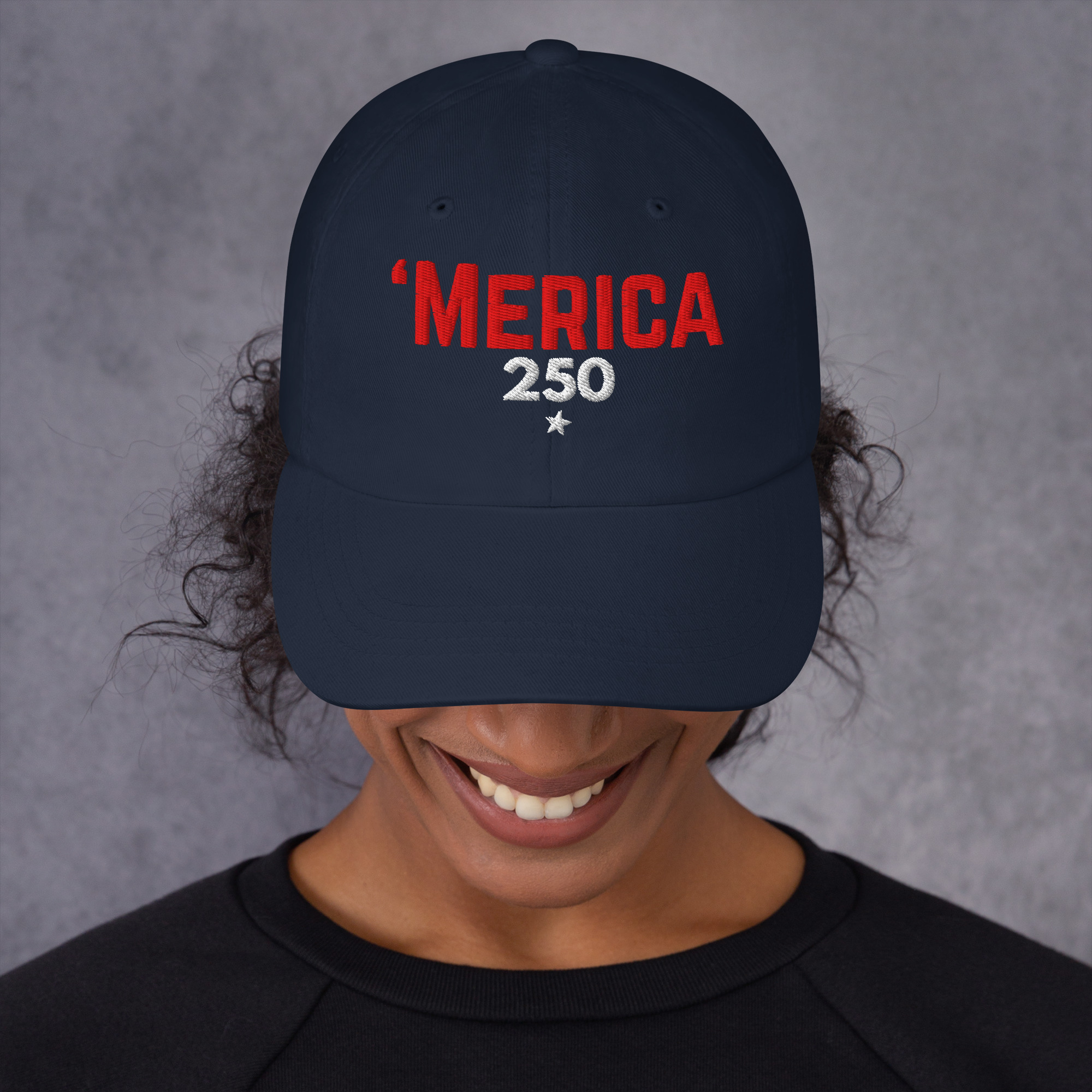 'Merica 250 Dad Hat - Embroidered - Image 58