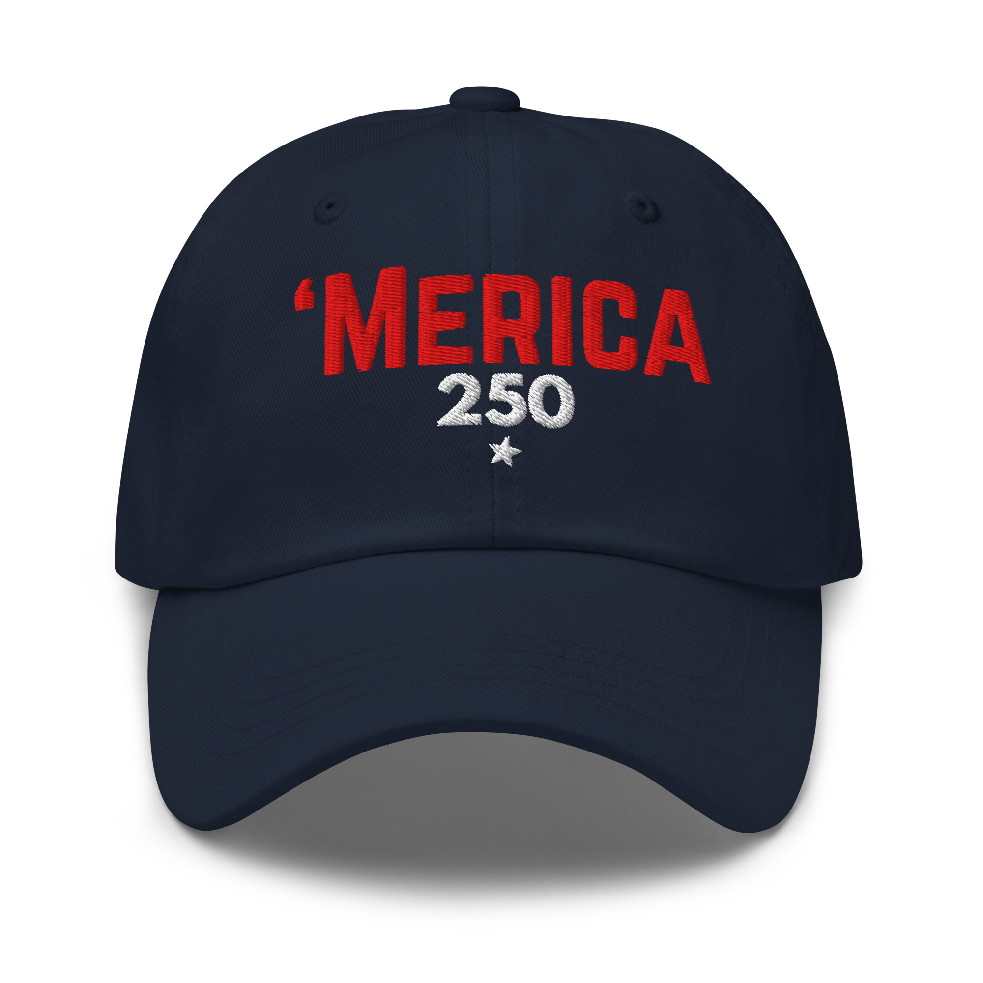 'Merica 250 Dad Hat - Embroidered - Image 3