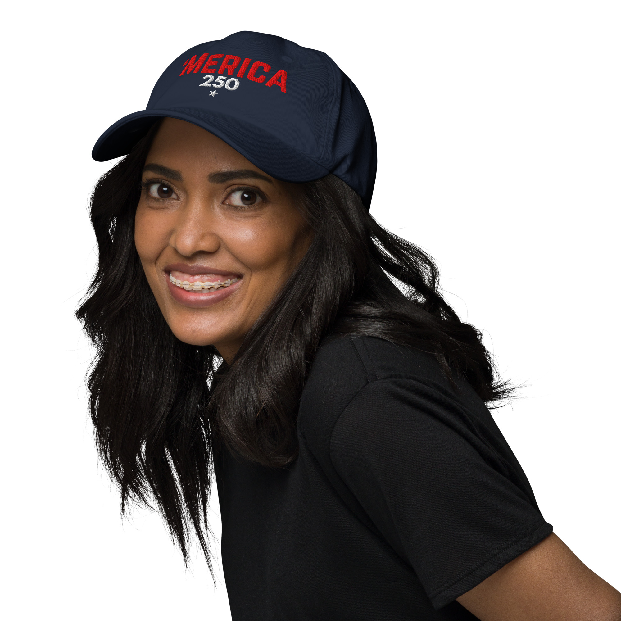 'Merica 250 Dad Hat - Embroidered - Image 65