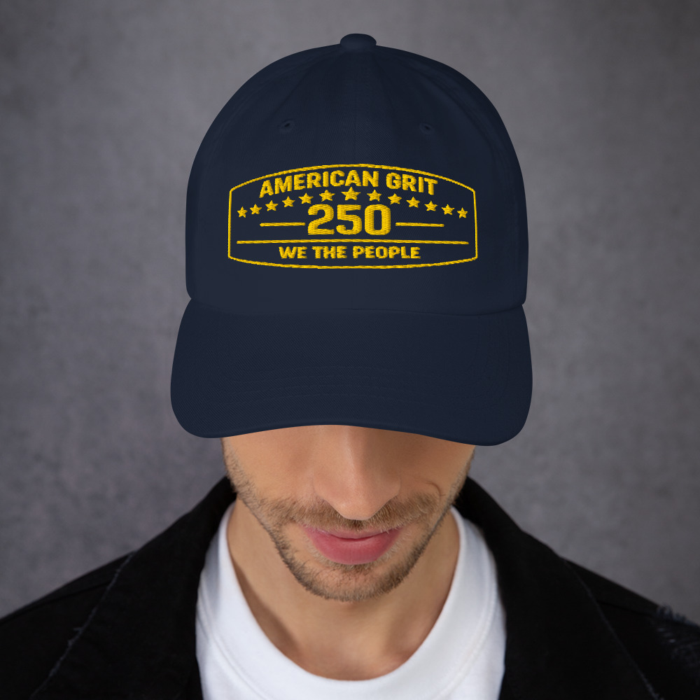 American Grit 250 Heritage Embroidered Hat – We The People Edition - Image 25