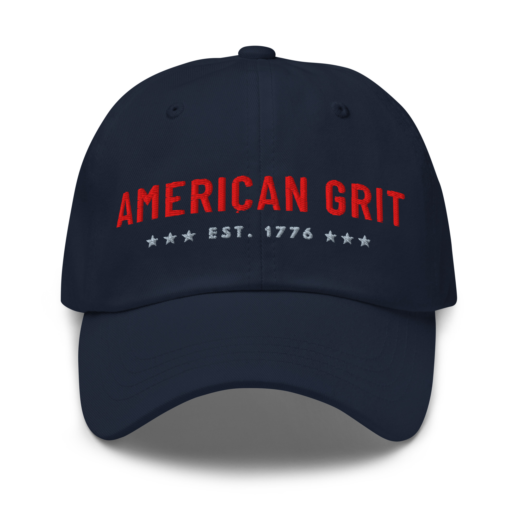 American Grit EST. 1776 Heritage Hat – Embroidered Patriotic Cap - Image 3
