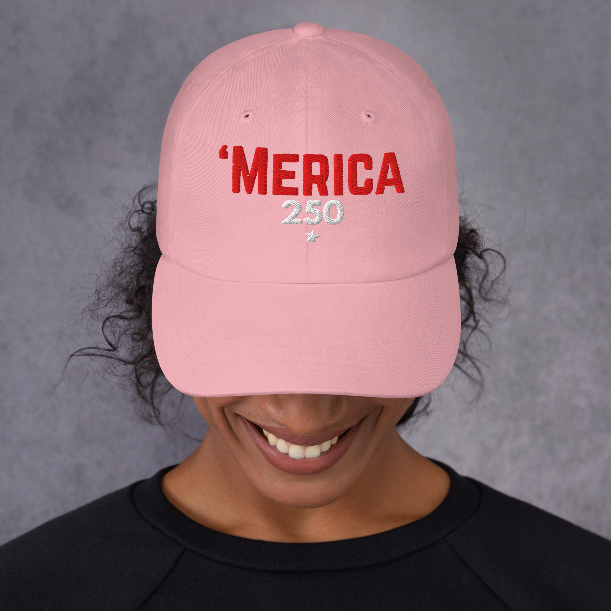 'Merica 250 Dad Hat - Embroidered - Image 55