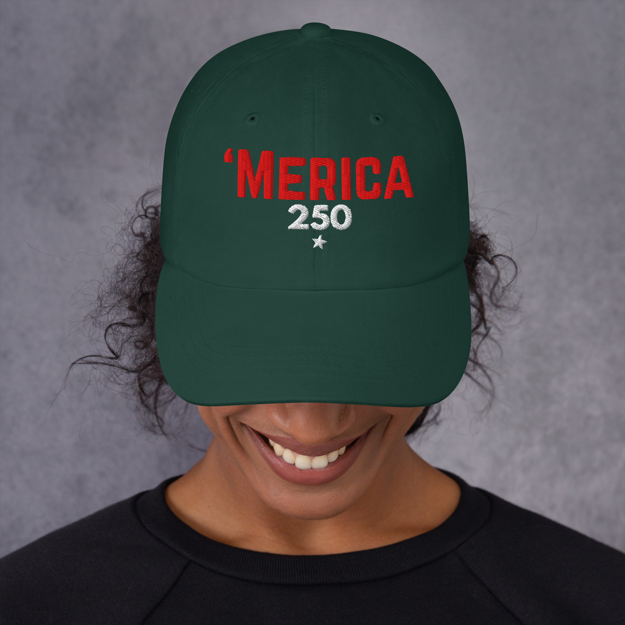 'Merica 250 Dad Hat - Embroidered - Image 57