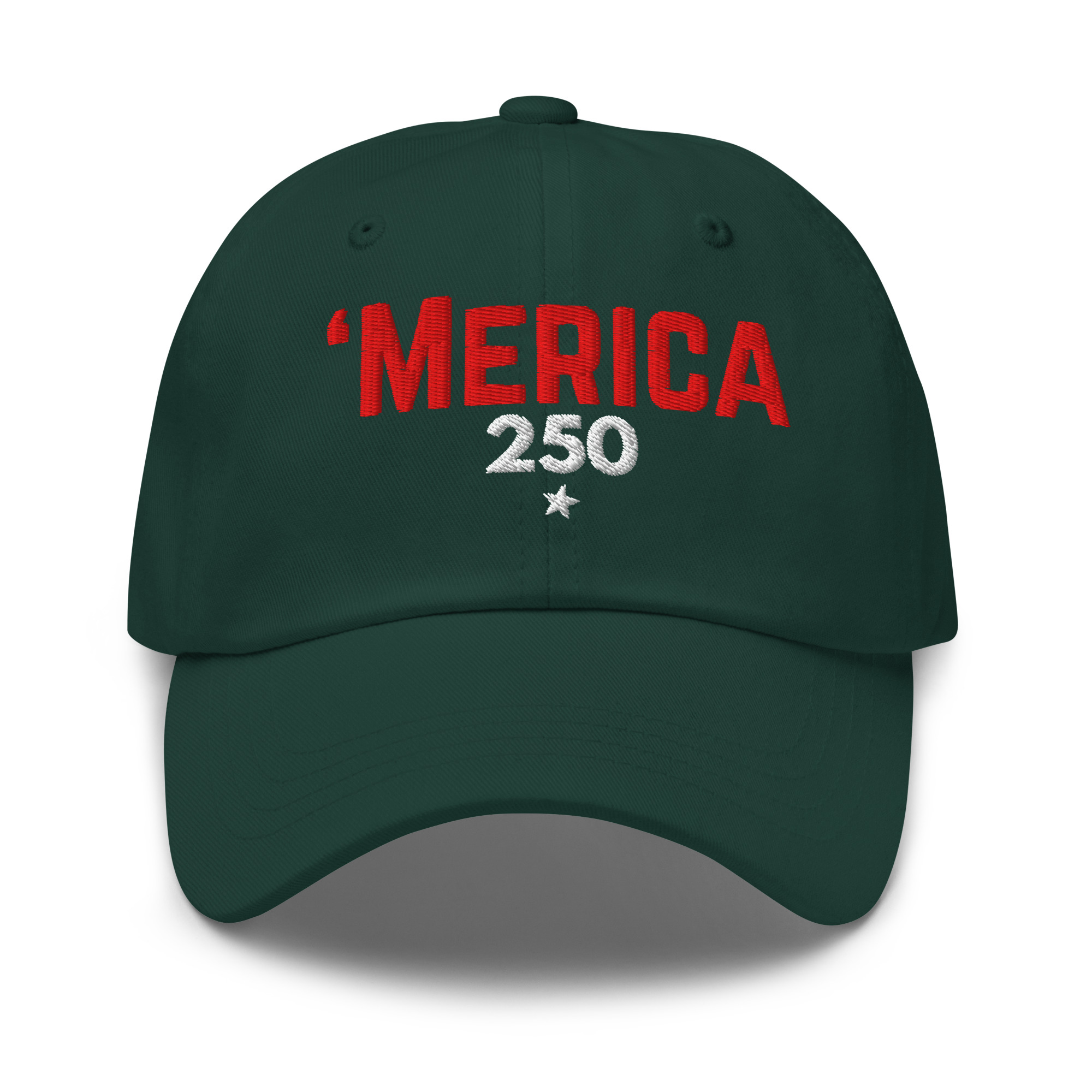 'Merica 250 Dad Hat - Embroidered - Image 4