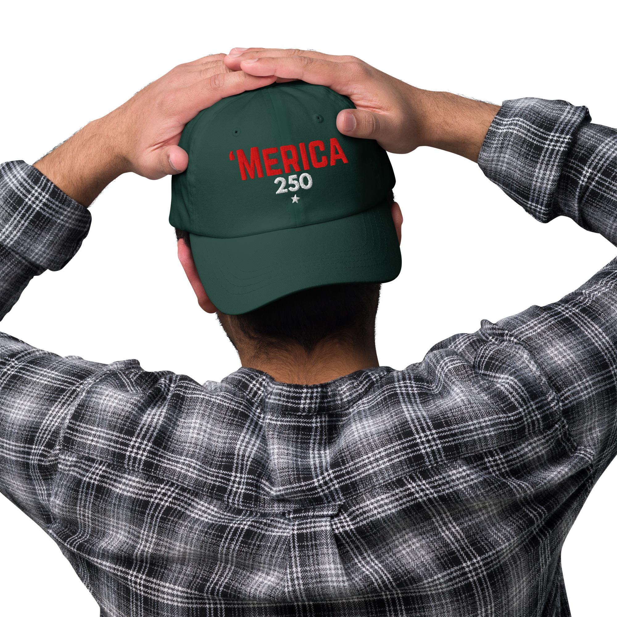 'Merica 250 Dad Hat - Embroidered - Image 52