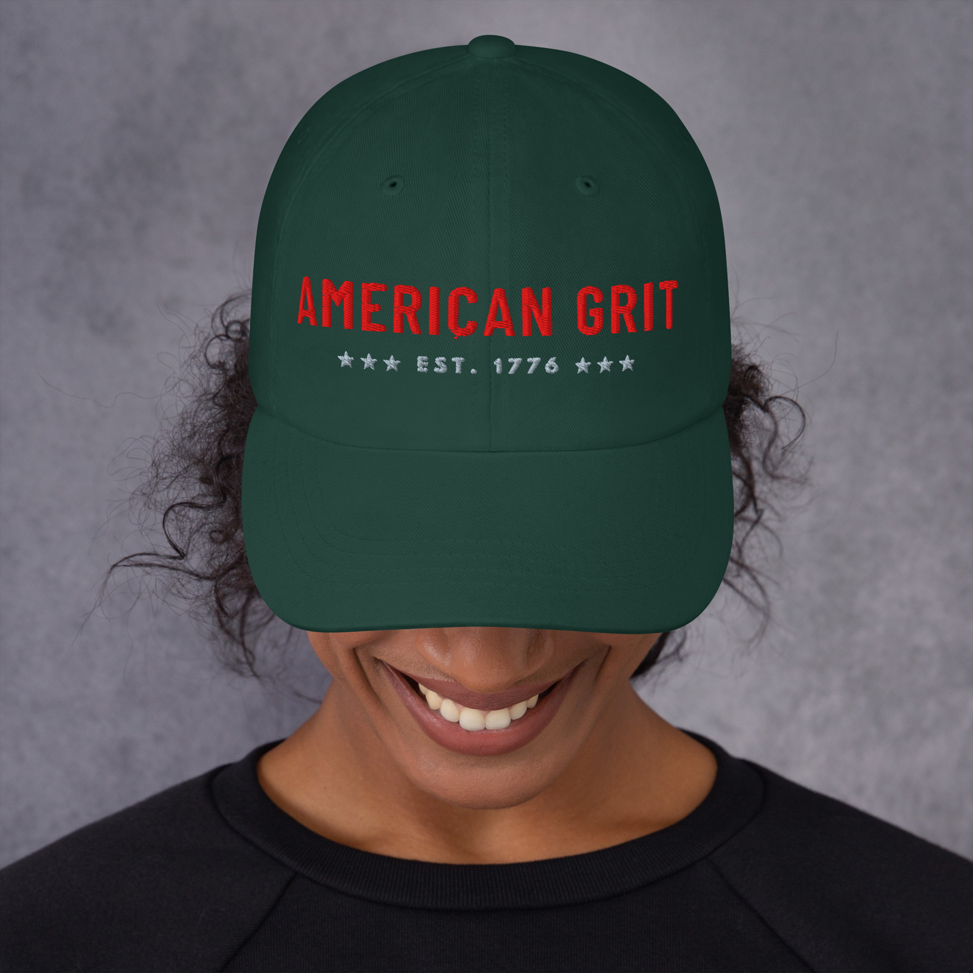 American Grit EST. 1776 Heritage Hat – Embroidered Patriotic Cap - Image 27