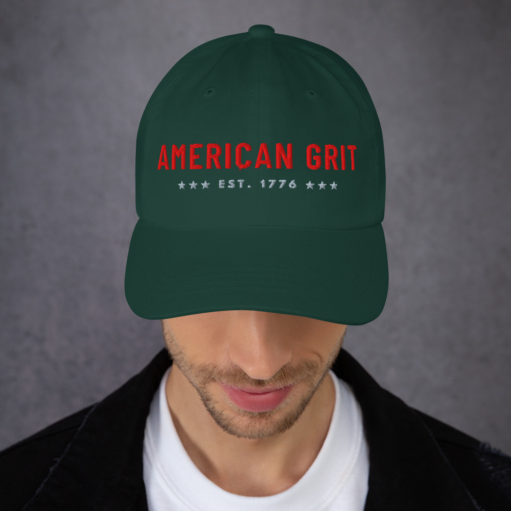 American Grit EST. 1776 Heritage Hat – Embroidered Patriotic Cap - Image 22