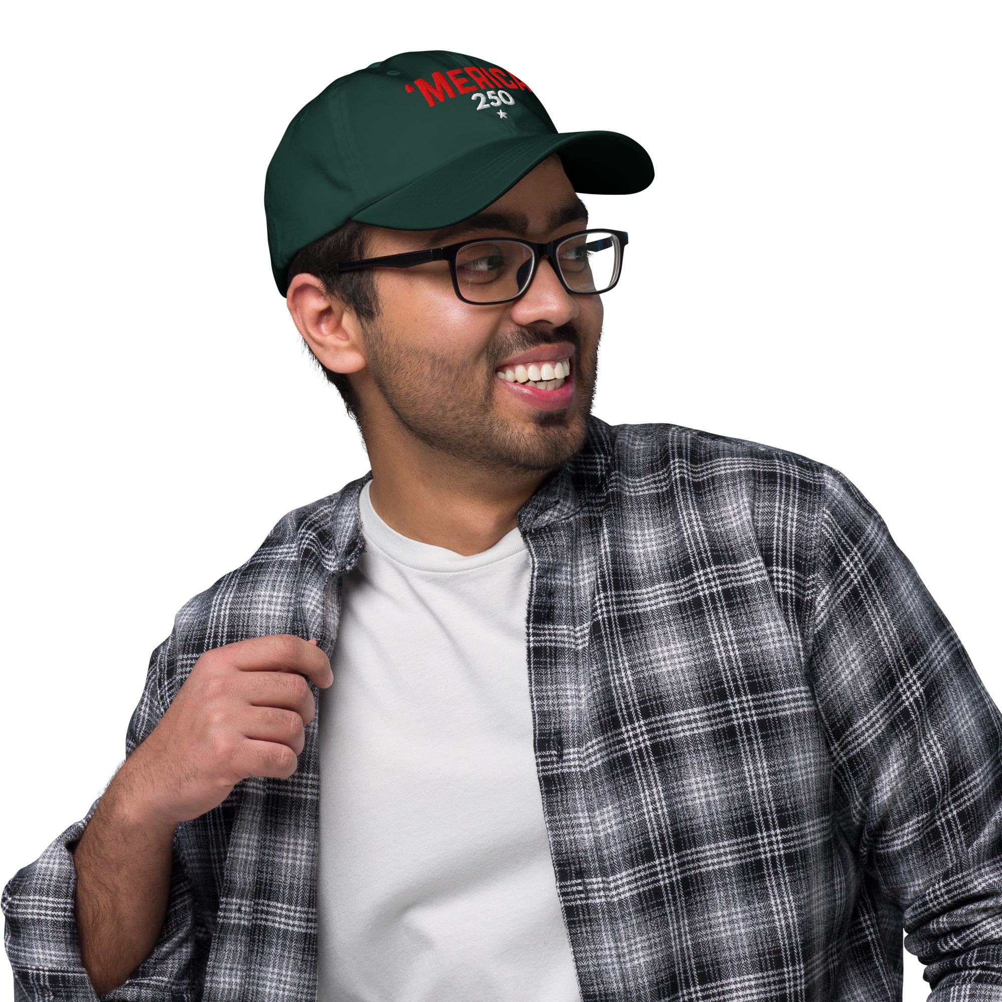 'Merica 250 Dad Hat - Embroidered - Image 46