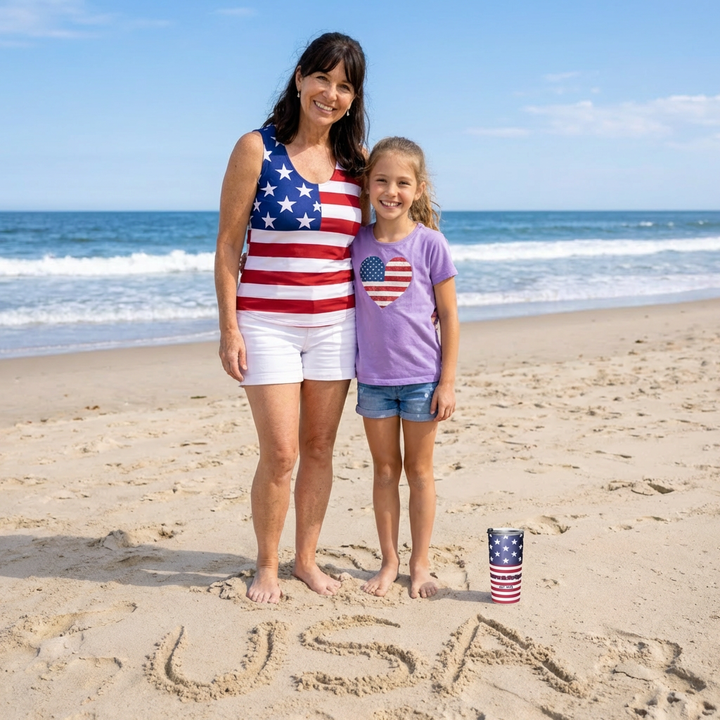 Stars & Stripes Est. 1776 Patriotic Stainless Steel Tumbler – 20oz American Flag Travel Mug - Image 6