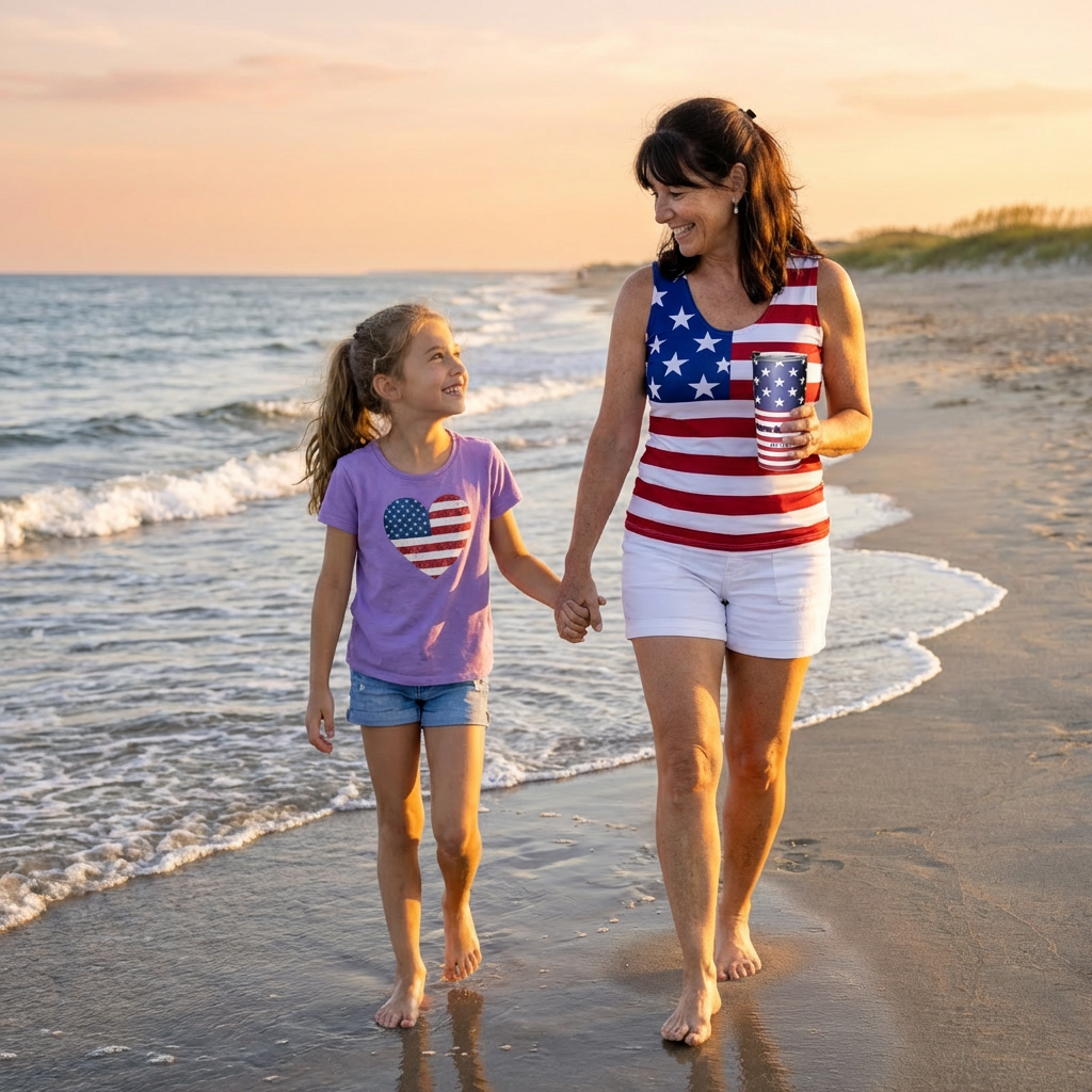 Stars & Stripes Est. 1776 Patriotic Stainless Steel Tumbler – 20oz American Flag Travel Mug - Image 5