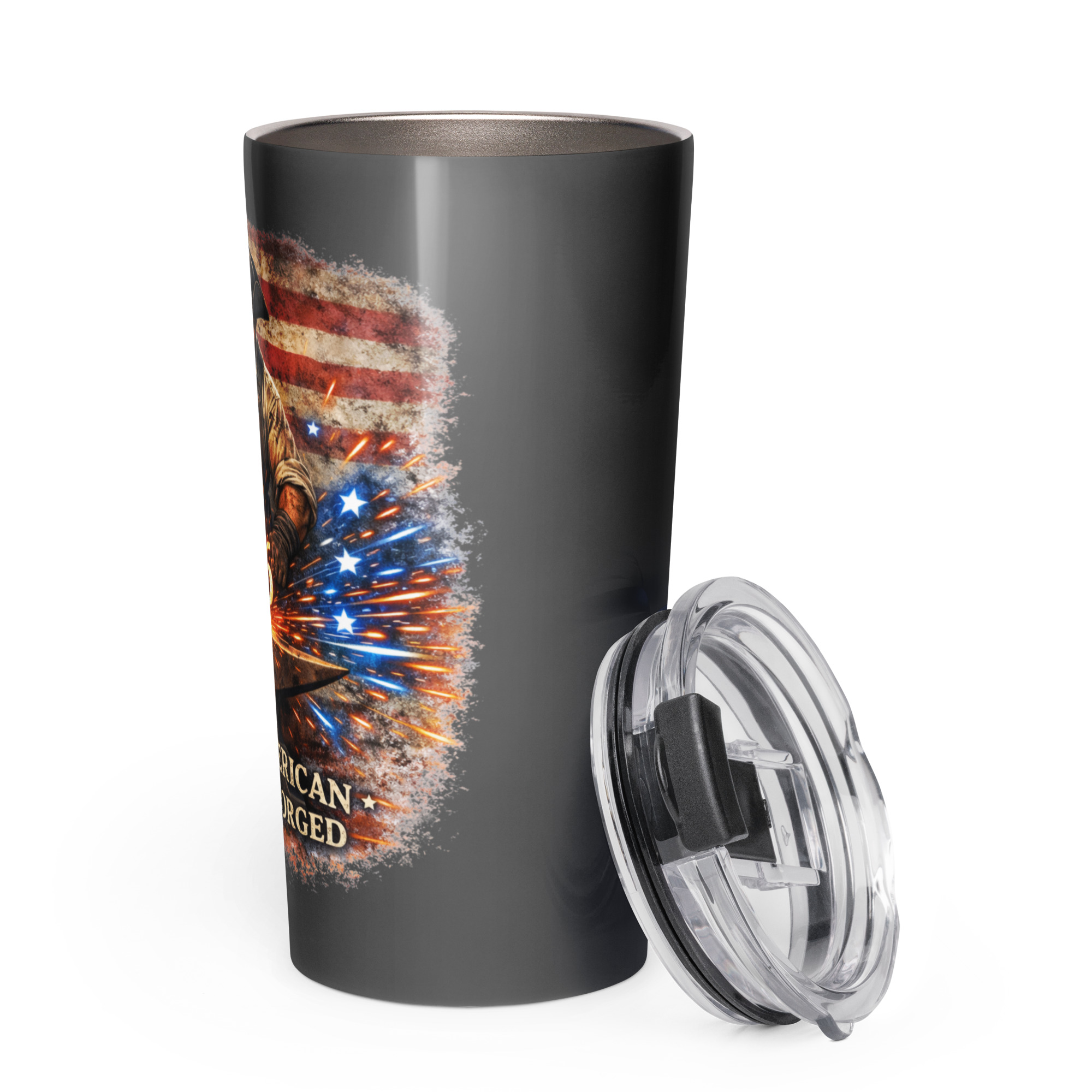 Forged in Freedom 1776 Tumbler – Origins of Grit Series (Steel Edition) - Image 5