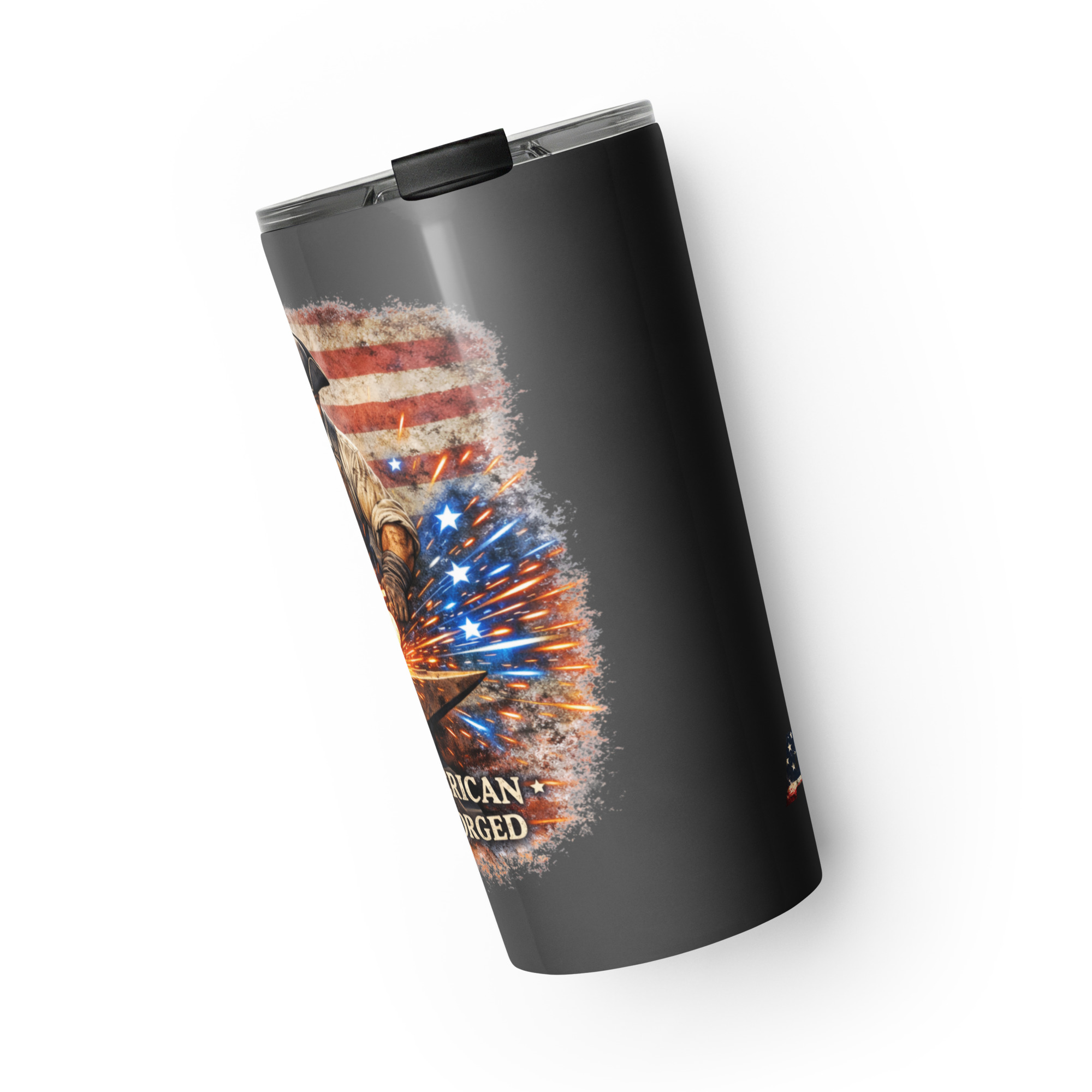 Forged in Freedom 1776 Tumbler – Origins of Grit Series (Steel Edition) - Image 9