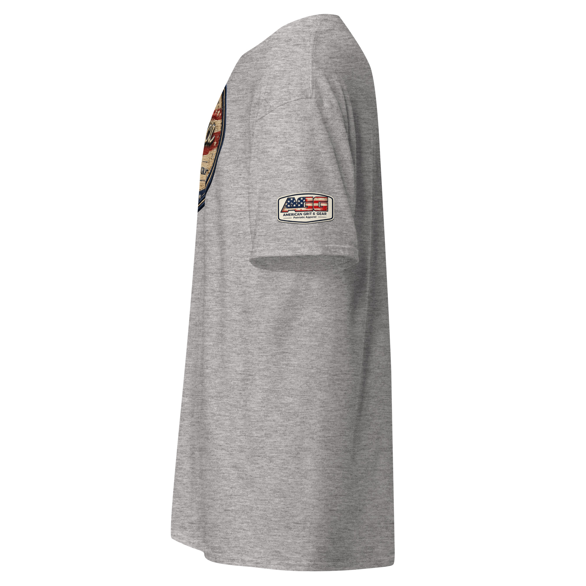 America Heritage – Land of Grit & Grace Unisex Classic Tee | Patriotic American T-Shirt - Image 12