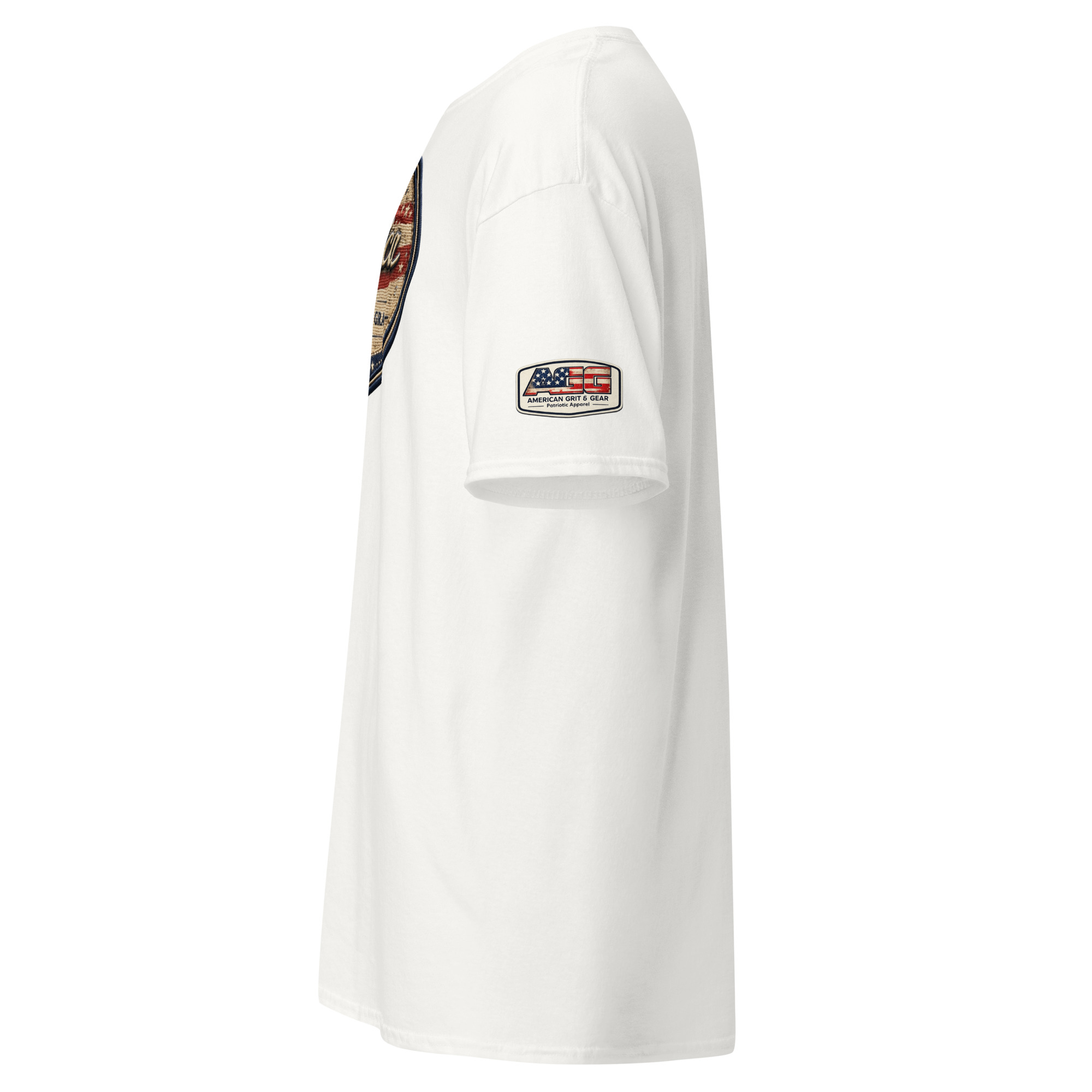 America Heritage – Land of Grit & Grace Unisex Classic Tee | Patriotic American T-Shirt - Image 14