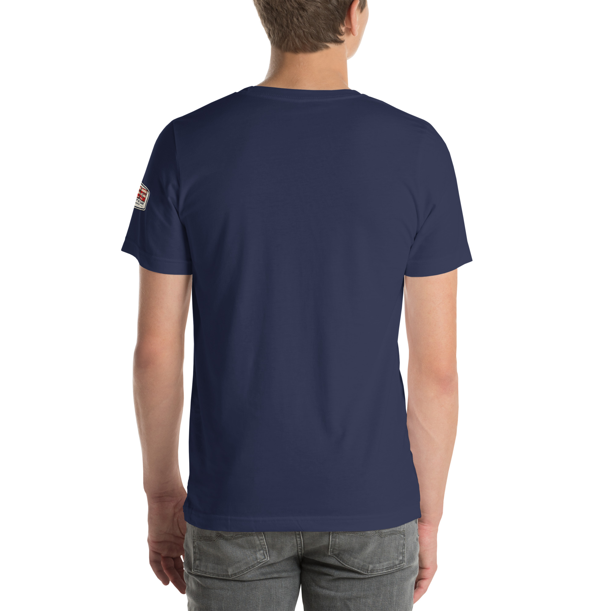 American Heritage – Where Freedom Fits Unisex Tee | Bella + Canvas 3001 - Image 21