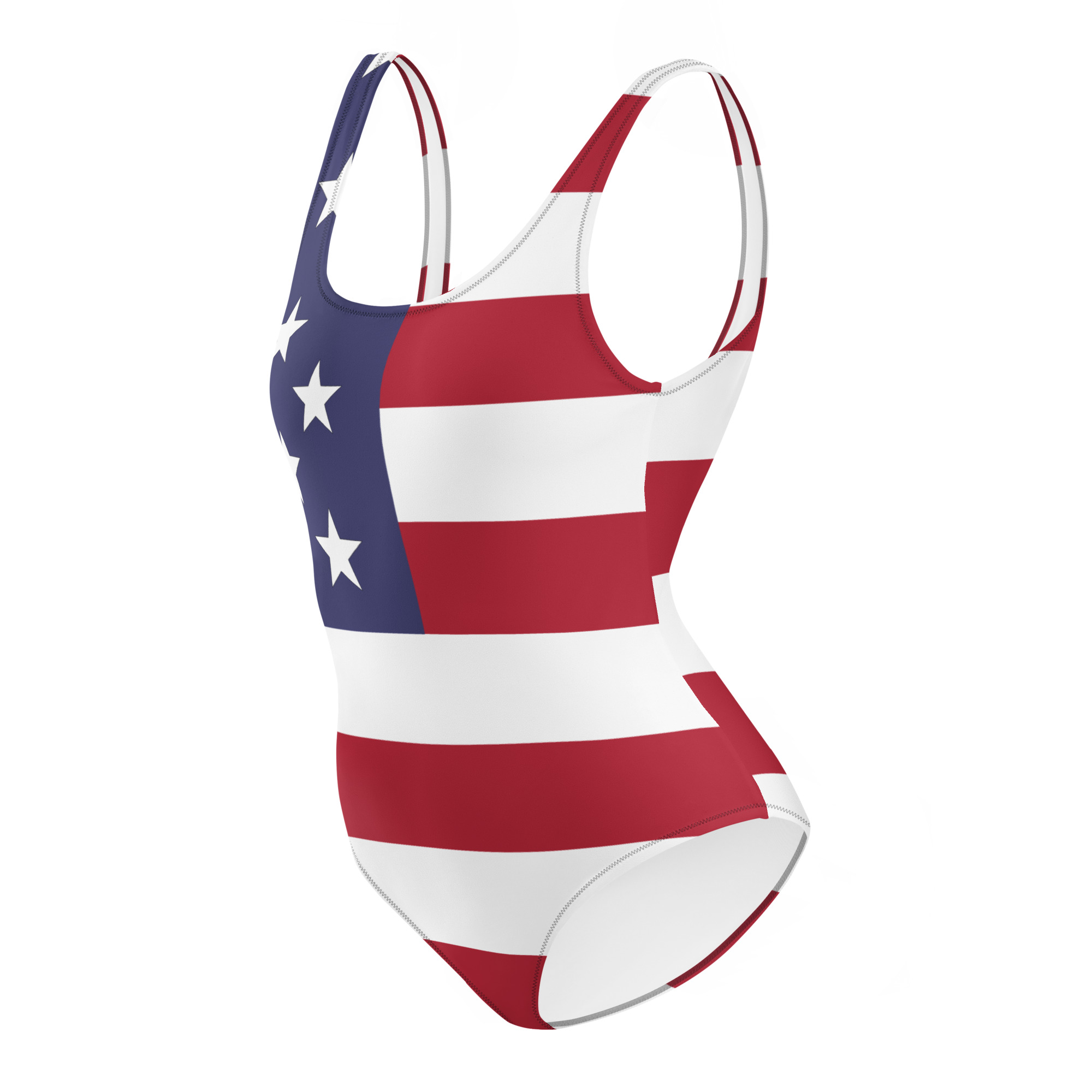 USA Stars & Stripes - One Piece Swimsuit - Image 9