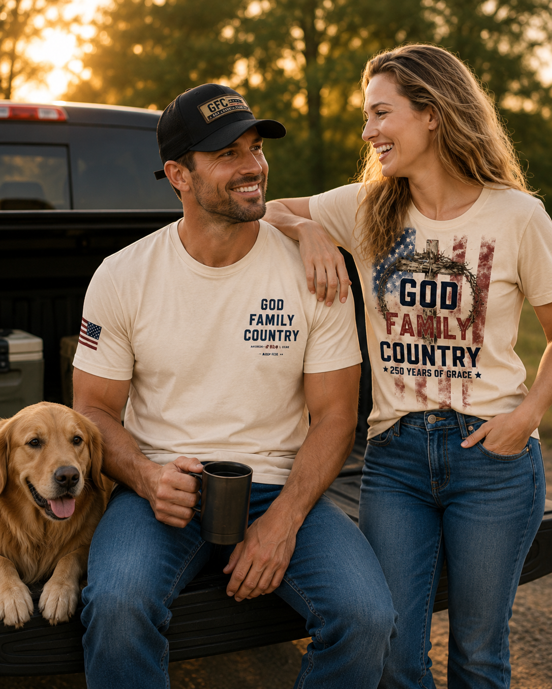 GFC Freedom distressed dad hat