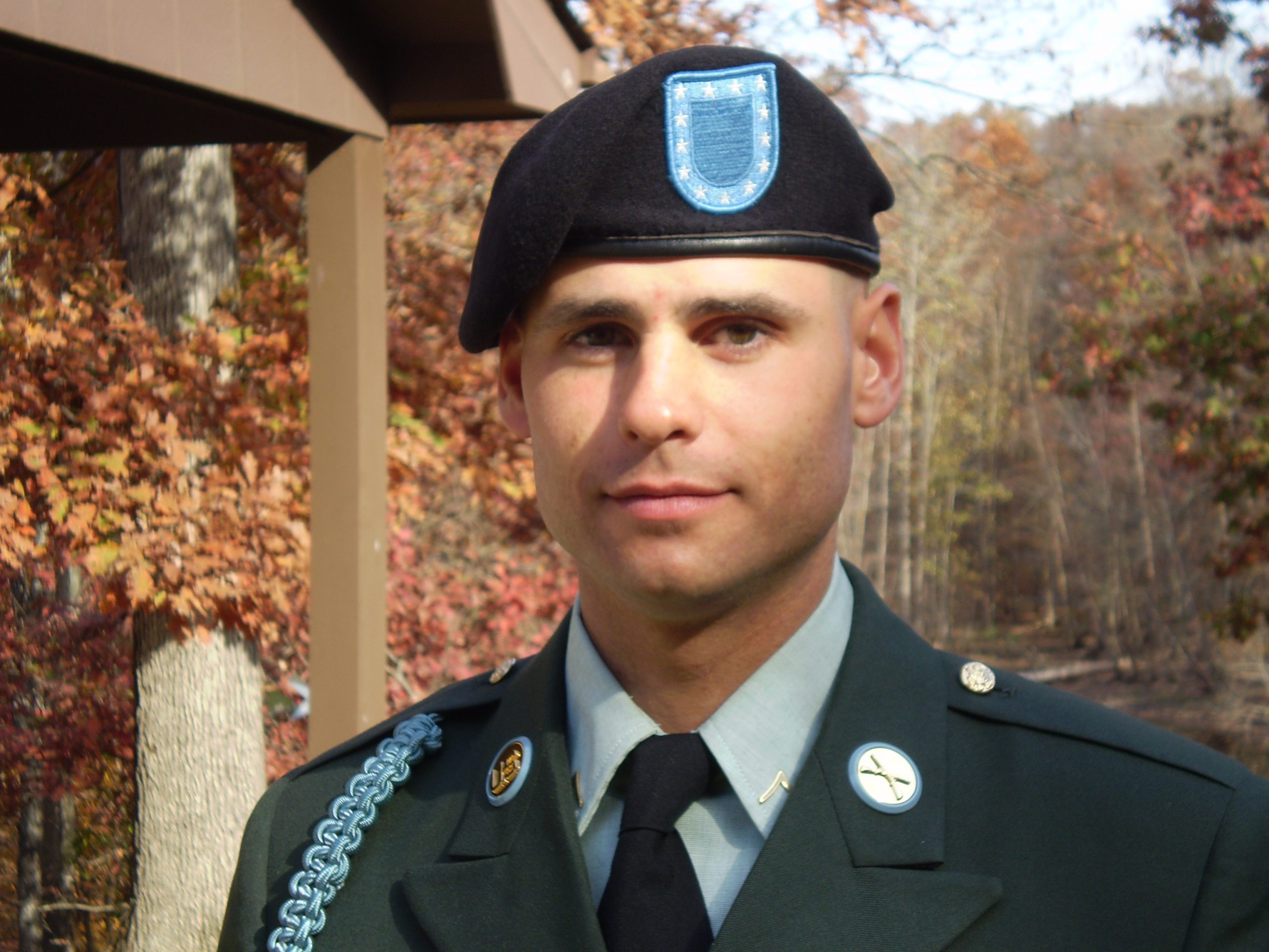 Kevin Graham during his Army service