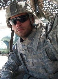 Kevin Graham in Army uniform