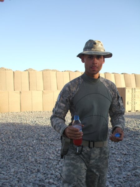 Kevin Graham during his military service