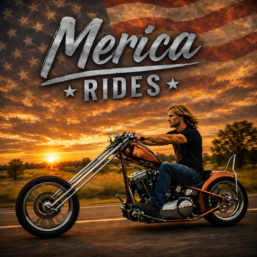 Merica Rides cover art