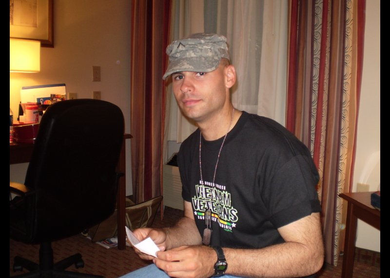 Kevin during his Army service - photo 5