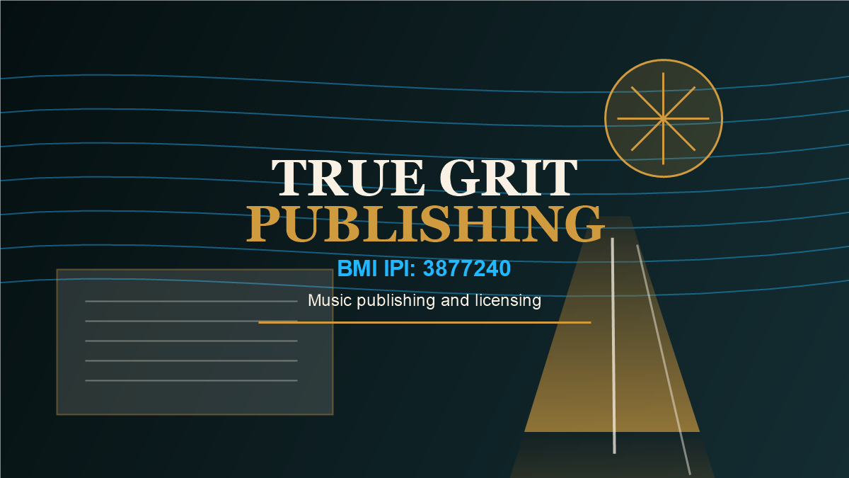 True Grit Publishing licensing card